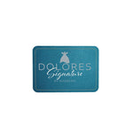 Dolores signature, Sac en cuir, round box Pastel color