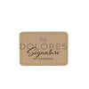 Dolores signature, mini sac a main cuir Dolores "DUNE"