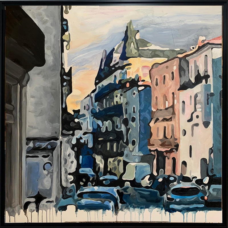 Collection peintures Béziers "Boulevard A. Massl"