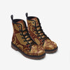 La boutique Narbero. Boots légères en cuir décontractées Dolores, "Brown Mosaic"