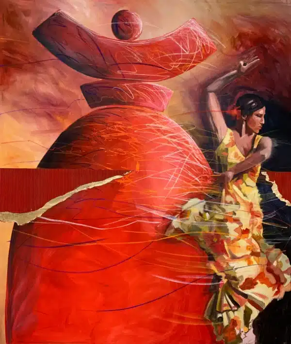 Tableau Dolores aime le flamenco