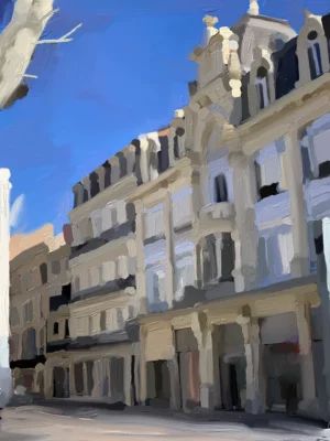Tableau BéziersRue Boieldieu