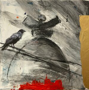 Tableau Dolores "Black bird”