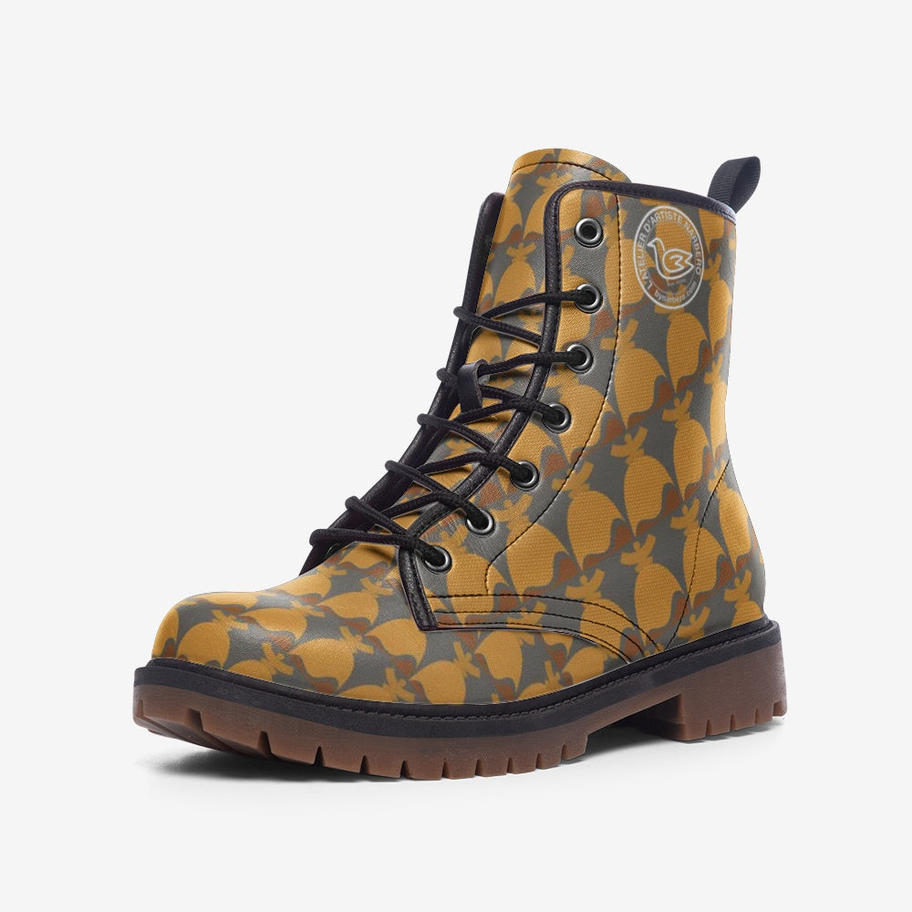 Boots en cuir Dolores - Monogramme