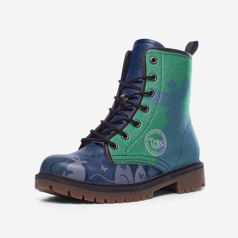 Boots en cuir Dolores - Papillons