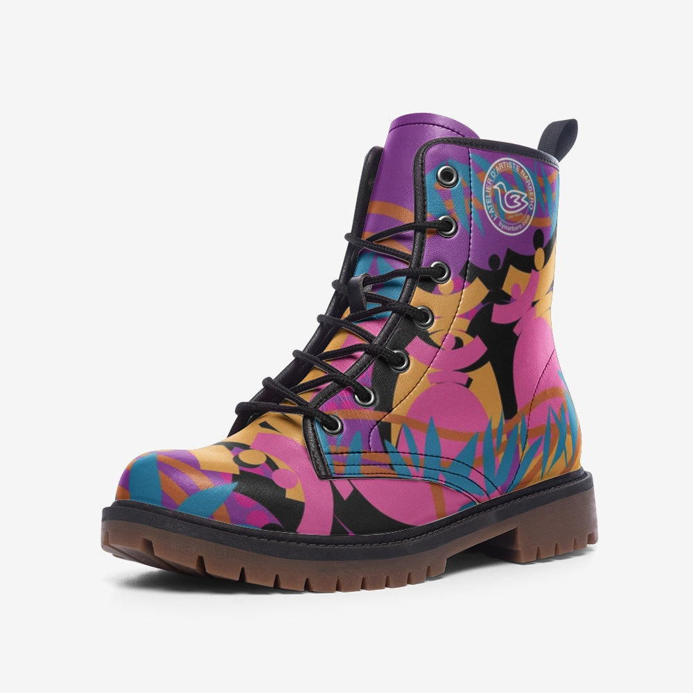 Boots en cuir Dolores - Samba