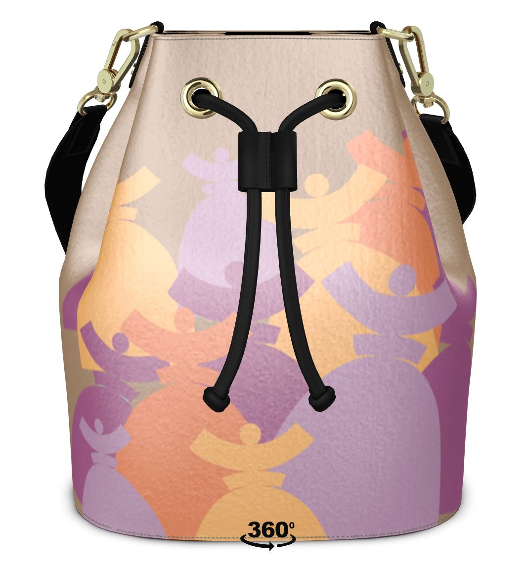 Sac Dolores "Bucket Bag" - Pastel