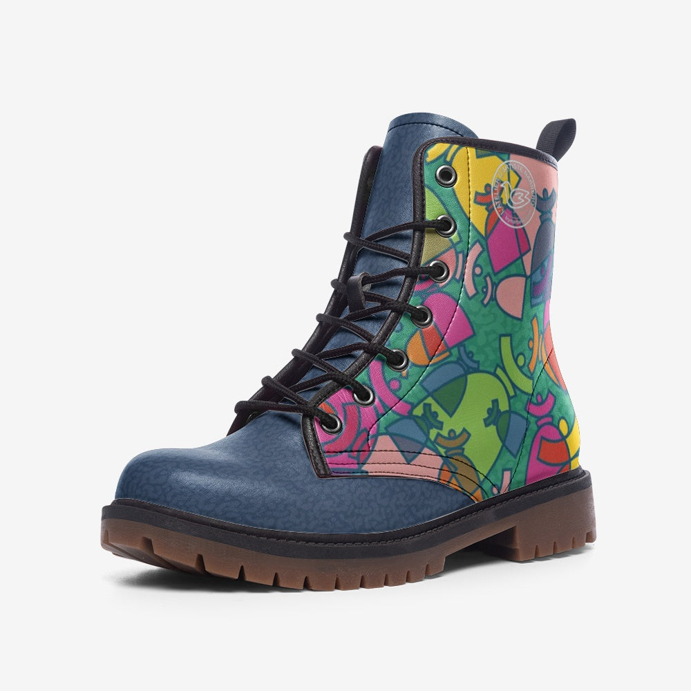 Boots en cuir Dolores - Mosaic