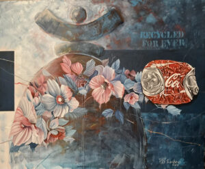 Tableau Dolores - Blue Recyclable