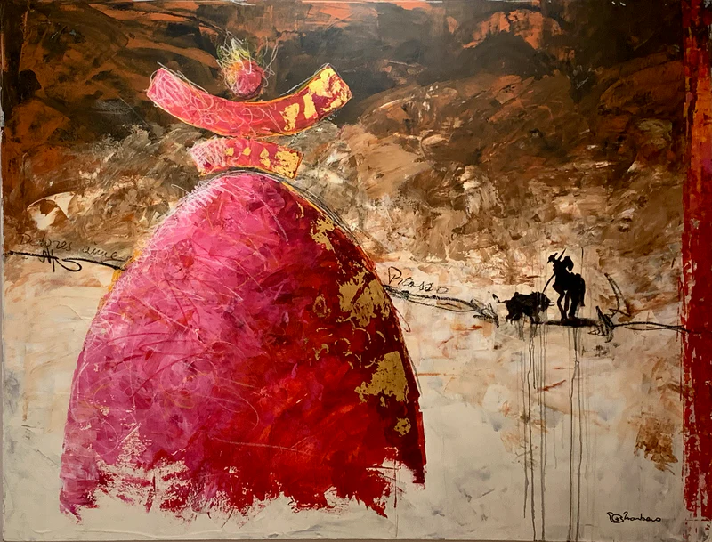 Tableau Narbero Dolores aime picasso